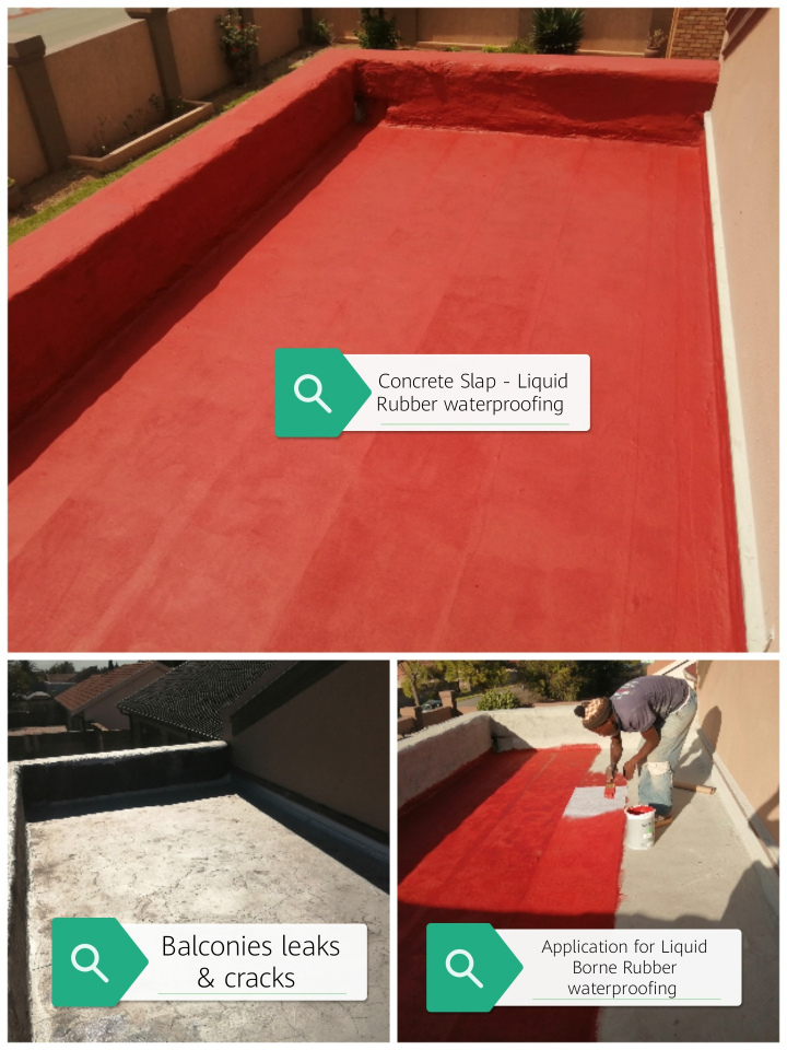 roof waterproofing workers coating